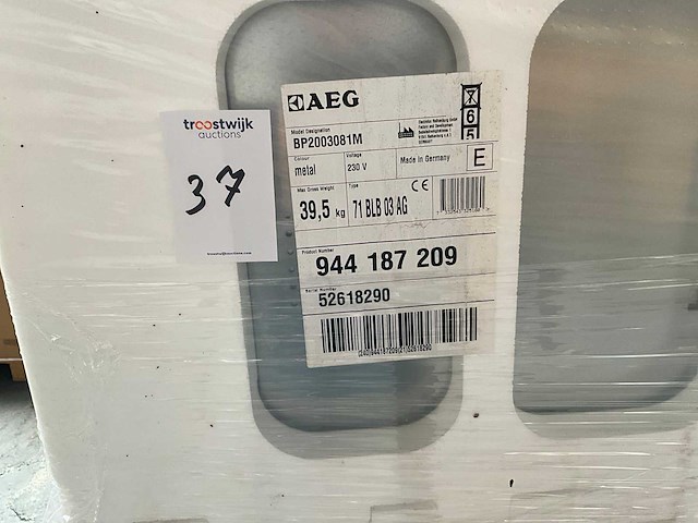 Aeg - bp2003081m - magnetrons & ovens - afbeelding 2 van  3
