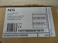 Aeg - fix-o-rail 220 a330/232323+hs4/40 - 1spf006984f0070 - groepenkast - afbeelding 2 van  2