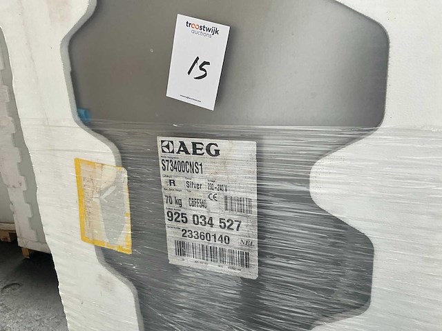 Aeg - koelkast combi-bottom 245lt/78lt - s73400cns1 - koelkast - afbeelding 2 van  4