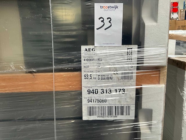 Aeg - vrijstaande elektrische kookplaat - 57 bdq 06 ad - kookplaat - afbeelding 1 van  4