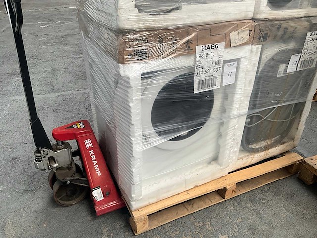 Aeg - vrijstaande wasmachine 8 kg - l98485fl - wasmachine - afbeelding 1 van  2