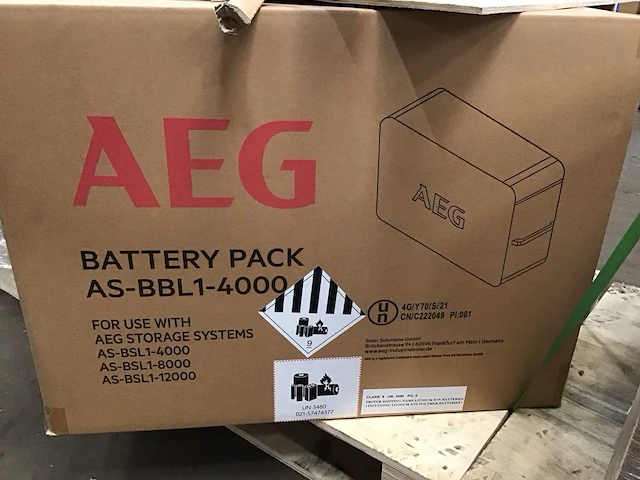 Aeg 4kw batterij opslag lithium - afbeelding 2 van  2