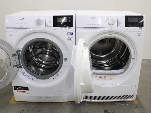 Aeg 6000 series | lavamat prosense technology autodose wasmachine & aeg 6000 series | lavatherm prosense technology wasdroger - afbeelding 2 van  8