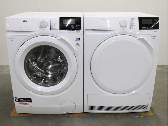 Aeg 6000 series | lavamat prosense technology wasmachine & aeg 6000 series | lavatherm prosense technology wasdroger - afbeelding 1 van  7