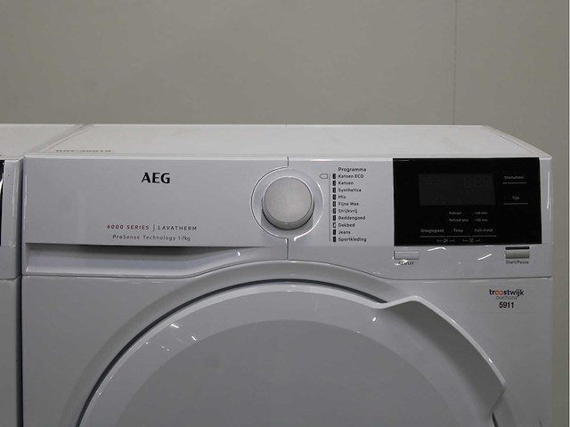 Aeg 6000 series | lavamat prosense technology wasmachine & aeg 6000 series | lavatherm prosense technology wasdroger - afbeelding 6 van  7