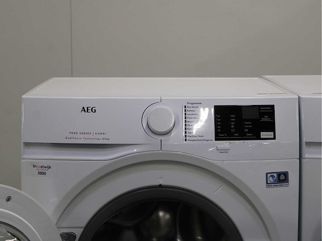 Aeg 6000 series | lavamat prosense technology wasmachine & aeg 6000 series | lavatherm prosense technology wasdroger - afbeelding 3 van  8