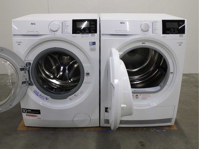 Aeg 6000 series | lavamat prosense technology wasmachine & aeg 6000 series | lavatherm prosense technology wasdroger - afbeelding 2 van  7