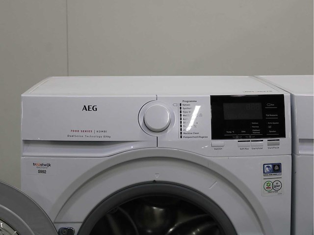 Aeg 6000 series | lavamat prosense technology wasmachine & aeg 6000 series | lavatherm prosense technology wasdroger - afbeelding 3 van  7