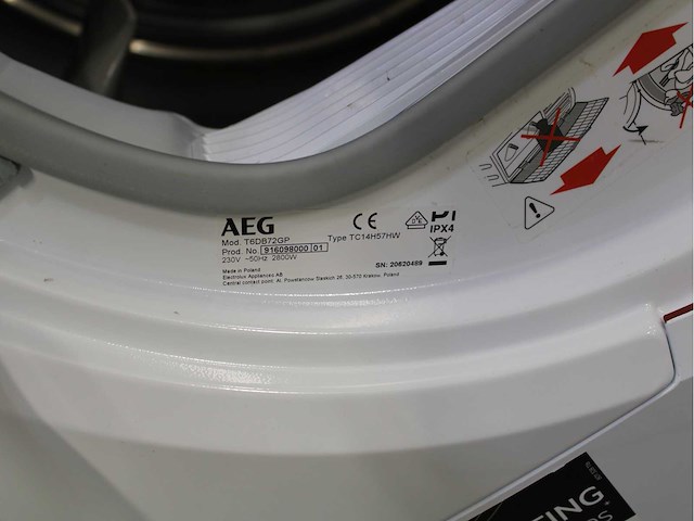 Aeg 6000 series | lavamat prosense technology wasmachine & aeg 6000 series | lavatherm prosense technology wasdroger - afbeelding 7 van  7