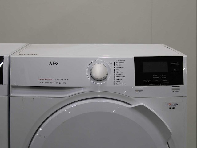 Aeg 6000 series | lavamat prosense technology wasmachine & aeg 6000 series | lavatherm prosense technology wasdroger - afbeelding 6 van  7