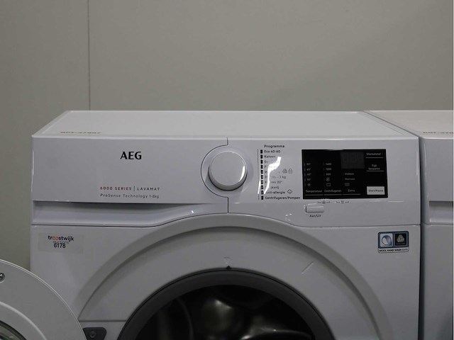Aeg 6000 series | lavamat prosense technology wasmachine & aeg 6000 series | lavatherm prosense technology wasdroger - afbeelding 3 van  8