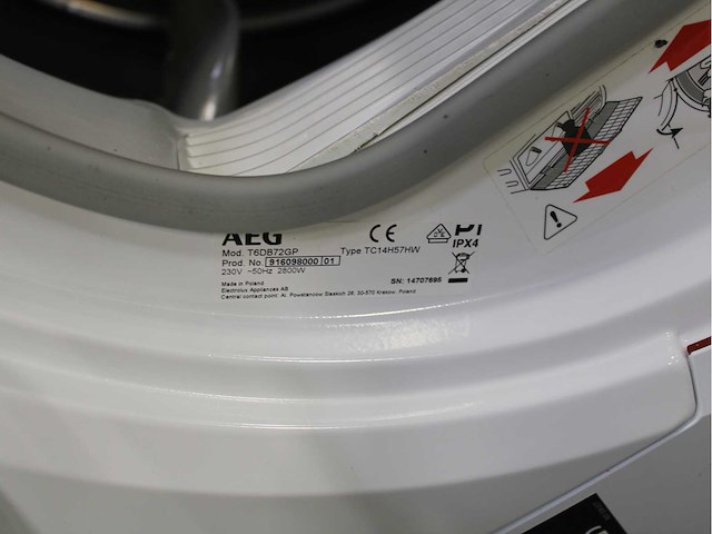 Aeg 6000 series | lavamat prosense technology wasmachine & aeg 6000 series | lavatherm prosense technology wasdroger - afbeelding 8 van  8