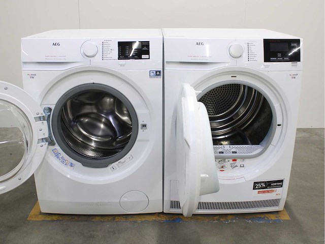 Aeg 6000 series | lavamat prosense technology wasmachine & aeg 7000 series | lavatherm sensidry technology wasdroger - afbeelding 2 van  8