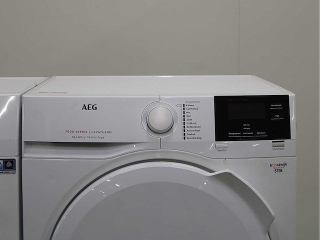Aeg 6000 series | lavamat prosense technology wasmachine & aeg 7000 series | lavatherm sensidry technology wasdroger - afbeelding 6 van  8
