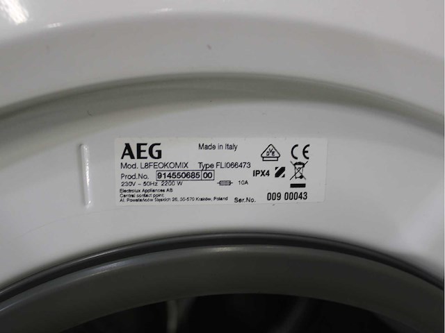 Aeg 6000 series | lavamat prosense technology wasmachine & aeg 7000 series | lavatherm sensidry technology wasdroger - afbeelding 5 van  8