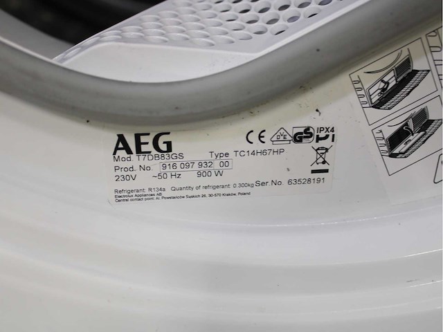 Aeg 6000 series | lavamat prosense technology wasmachine & aeg 7000 series | lavatherm sensidry technology wasdroger - afbeelding 8 van  8