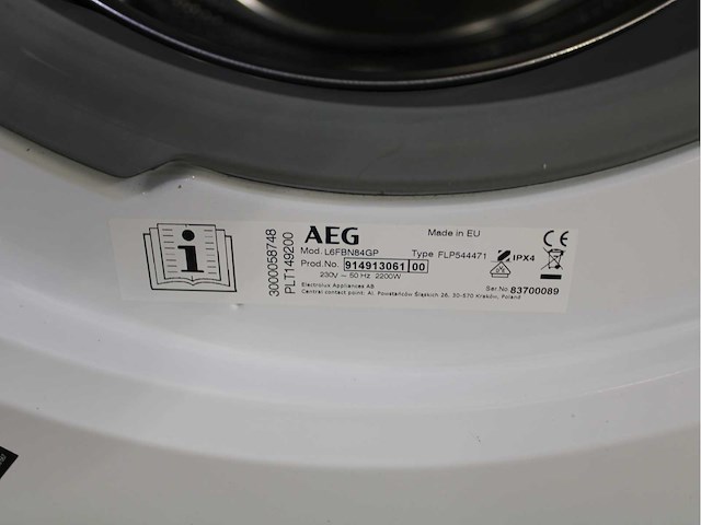 Aeg 6000 series | lavamat prosense technology wasmachine & aeg 7000 series | lavatherm sensidry technology wasdroger - afbeelding 5 van  8