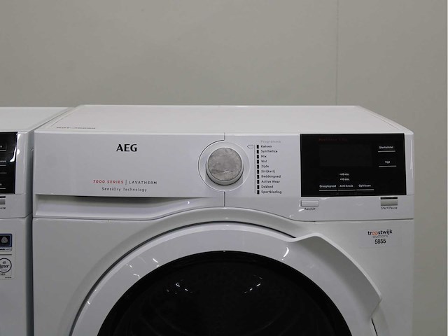 Aeg 6000 series | lavamat prosense technology wasmachine & aeg 7000 series | lavatherm sensidry technology wasdroger - afbeelding 6 van  8