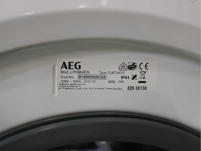 Aeg 6000 series | lavamat prosense technology wasmachine & aeg 7000 series | lavatherm sensidry technology wasdroger - afbeelding 5 van  8
