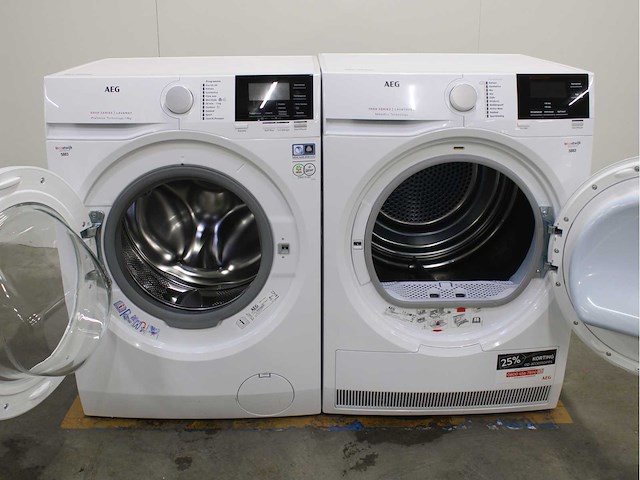 Aeg 6000 series | lavamat prosense technology wasmachine & aeg 7000 series | lavatherm sensidry technology wasdroger - afbeelding 2 van  8