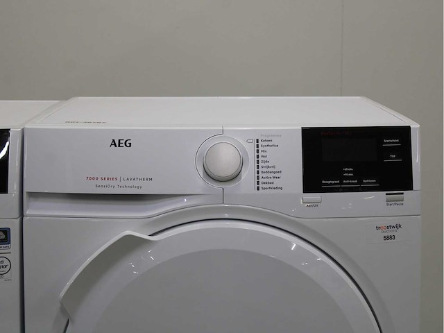 Aeg 6000 series | lavamat prosense technology wasmachine & aeg 7000 series | lavatherm sensidry technology wasdroger - afbeelding 6 van  8