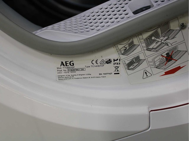 Aeg 6000 series | lavamat prosense technology wasmachine & aeg 7000 series | lavatherm sensidry technology wasdroger - afbeelding 8 van  8