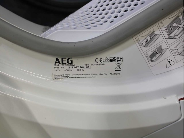 Aeg 6000 series | lavamat prosense technology wasmachine & aeg 7000 series | lavatherm sensidry technology wasdroger - afbeelding 8 van  8