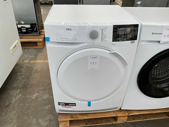 Aeg 6000 series lavatherm condensdroger - afbeelding 1 van  5