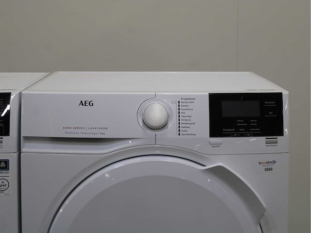 Aeg 7000 series | lavamat prosteam technology wasmachine & aeg 6000 series | lavatherm prosense technology wasdroger - afbeelding 5 van  7