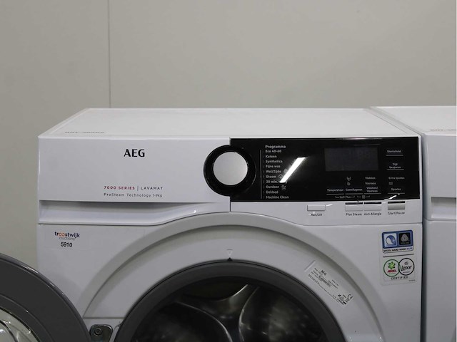 Aeg 7000 series | lavamat prosteam technology wasmachine & aeg 8000 series | lavatherm absolutecare system wasdroger - afbeelding 3 van  8