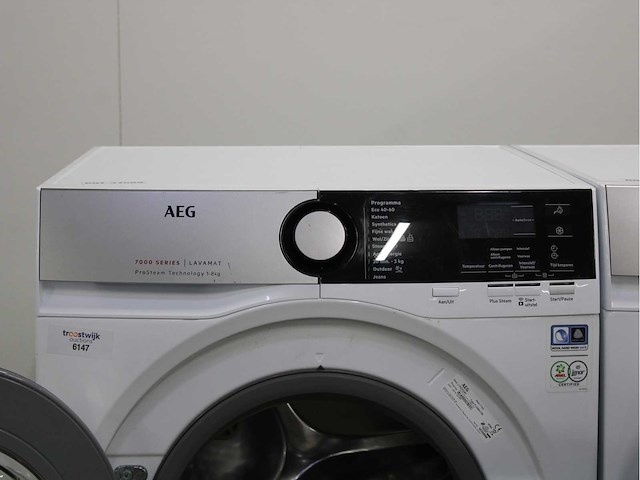 Aeg 7000 series | lavamat prosteam technology wasmachine & aeg 8000 series | lavatherm absolutecare system wasdroger - afbeelding 3 van  8