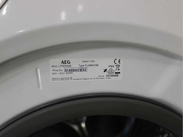 Aeg 7000 series | lavamat prosteam technology wasmachine & aeg 8000 series | lavatherm absolutecare system wasdroger - afbeelding 5 van  8