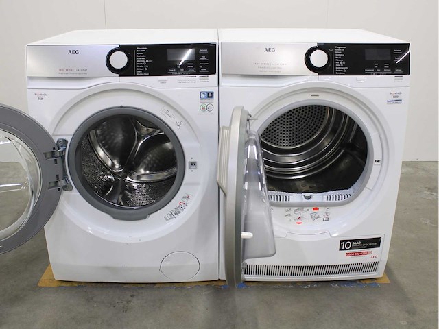 Aeg 7000 series | lavamat prosteam technology wasmachine & aeg 9000 series | lavatherm fiberpro system 3dscan technology wasdroger - afbeelding 2 van  8