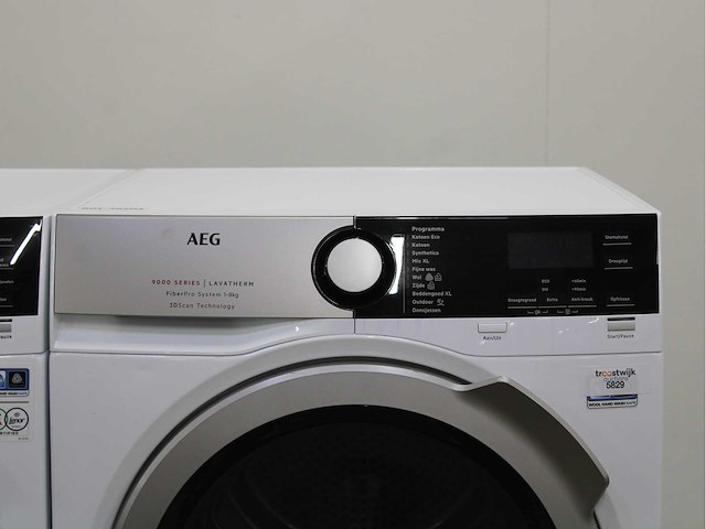 Aeg 7000 series | lavamat prosteam technology wasmachine & aeg 9000 series | lavatherm fiberpro system 3dscan technology wasdroger - afbeelding 6 van  8