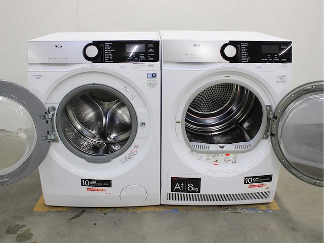 Aeg 7000 series | lavamat prosteam technology wasmachine & aeg 9000 series | lavatherm fiberpro system 3dscan technology wasdroger - afbeelding 2 van  8