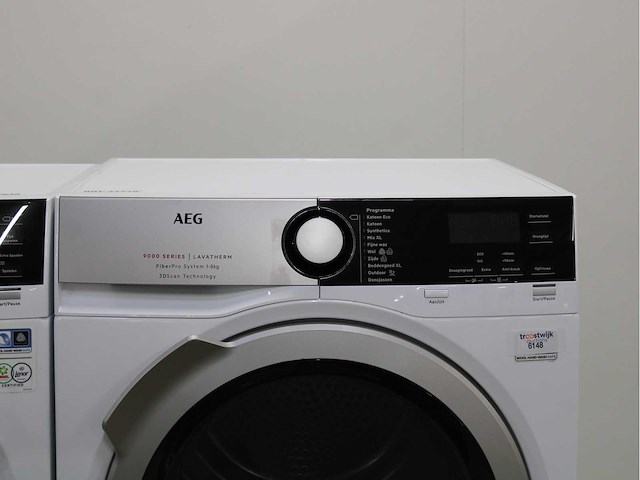 Aeg 7000 series | lavamat prosteam technology wasmachine & aeg 9000 series | lavatherm fiberpro system 3dscan technology wasdroger - afbeelding 6 van  8
