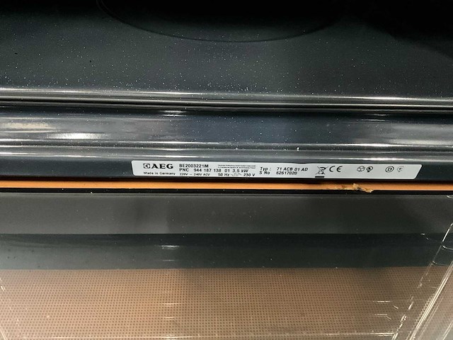 Aeg 71 acb 01 ad inbouw oven - afbeelding 5 van  5