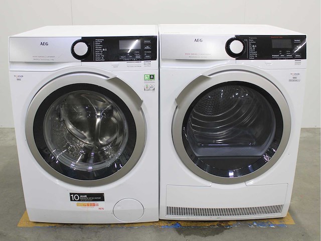 Aeg 8000 series | lavamat ã?komix technology wasmachine & aeg 8000 series | lavatherm absolutecare system wasdroger - afbeelding 1 van  8