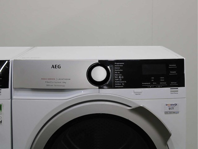 Aeg 9000 series | lavamat softwater technology wasmachine & aeg 9000 series | lavatherm fiberpro system 3dscan technology wasdroger - afbeelding 6 van  8