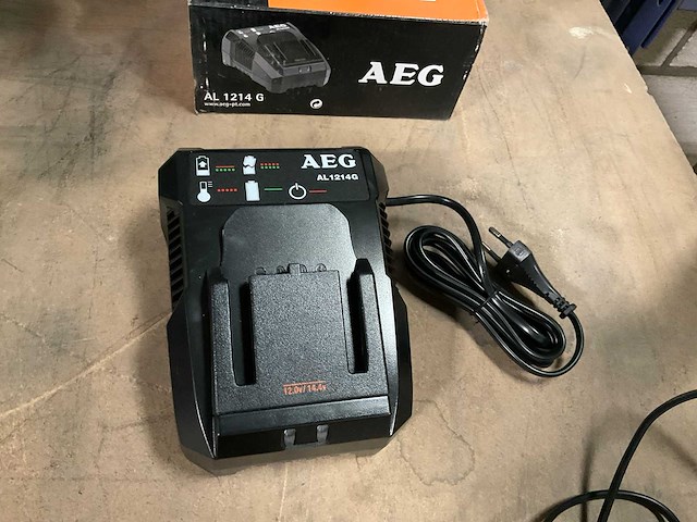 Aeg al1214g acculader (3x) - afbeelding 1 van  3