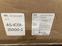 Aeg as-ic01-25000-2 omvormer - afbeelding 3 van  4