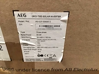 Aeg as-ic01-30000-2 omvormer - afbeelding 2 van  2