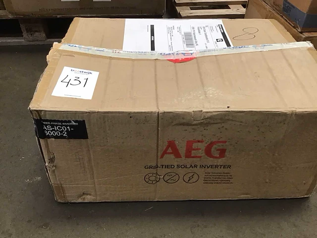 Aeg as-ic01-6000-2 omvormer - afbeelding 2 van  2