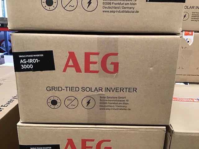 Aeg as-ir01-3000 omvormer - afbeelding 3 van  3