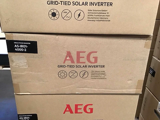 Aeg as-ir01-4000-2 omvormer - afbeelding 1 van  2