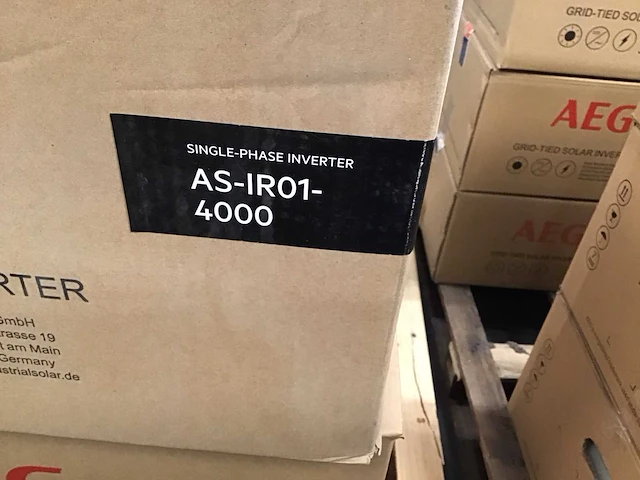 Aeg as-ir01-4000 omvormer - afbeelding 2 van  2