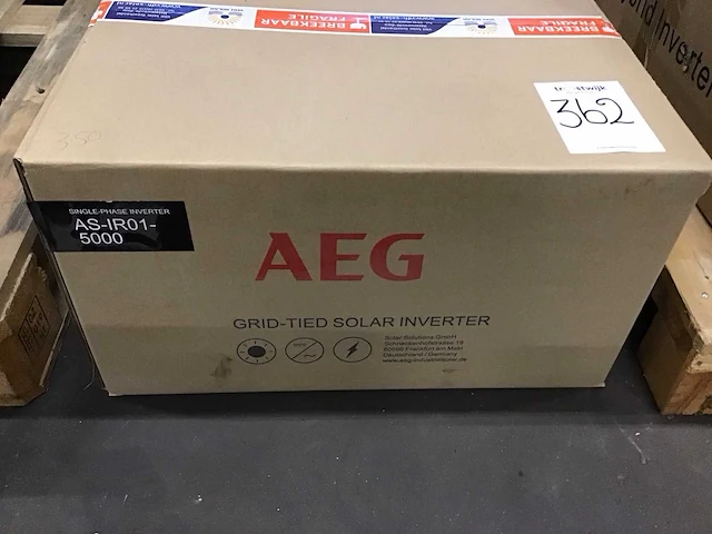 Aeg as-ir01-5000 omvormer - afbeelding 1 van  2
