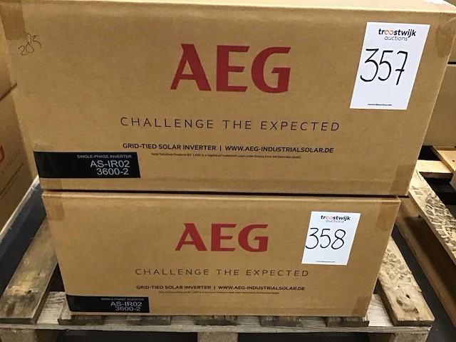 Aeg as-ir02 3600-2 omvormer - afbeelding 1 van  2