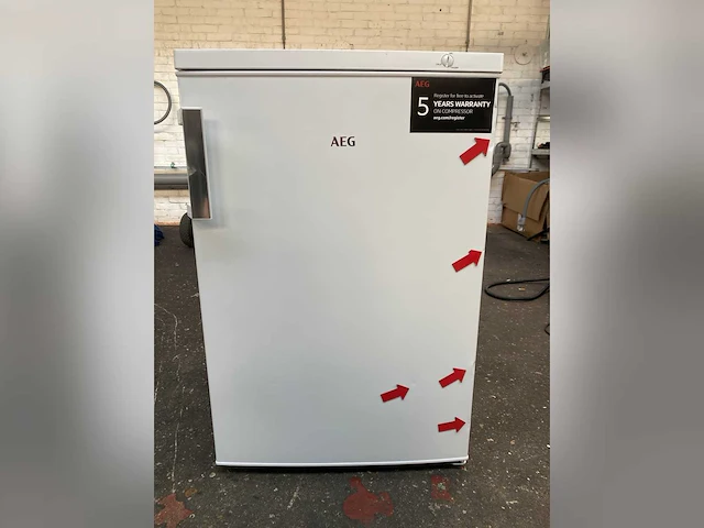 Aeg atb48e1aw tafelmodel vriezer – lowfrost, 85 liter, energielabel e - afbeelding 2 van  9