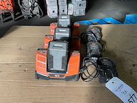 Aeg bl1218 accu met lader (3x) - afbeelding 2 van  8